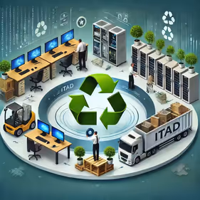 Choosing the right ITAD provider means one who prioritizes reuse, uses secure transportation and data destruction, and handles the entire process from start to finish