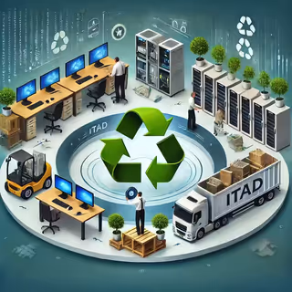 Choosing the right ITAD provider means one who prioritizes reuse, uses secure transportation and data destruction, and handles the entire process from start to finish