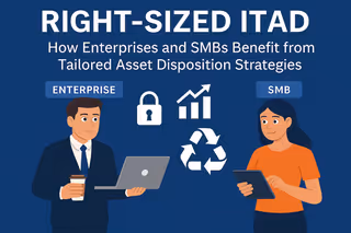 How enterprises and SMBs benefit from custom-tailored IT asset disposition strategies. 