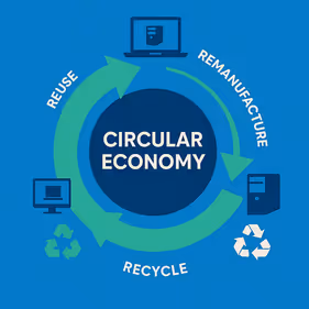 Responsible IT asset disposition can play a critical role in promoting a more sustainable circular economy.