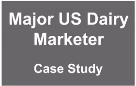 ITAD Case Study for a major US Dairy marketer